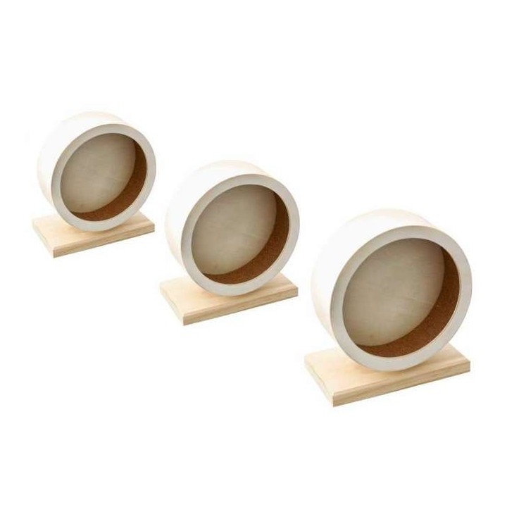 Karlie Flamingo Holz-Laufrad BOGIE WHEEL Kork - 28 cm