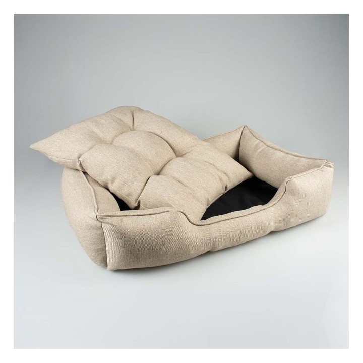 Duvoplus Hundebett Duratex - beige - 60x45x16cm