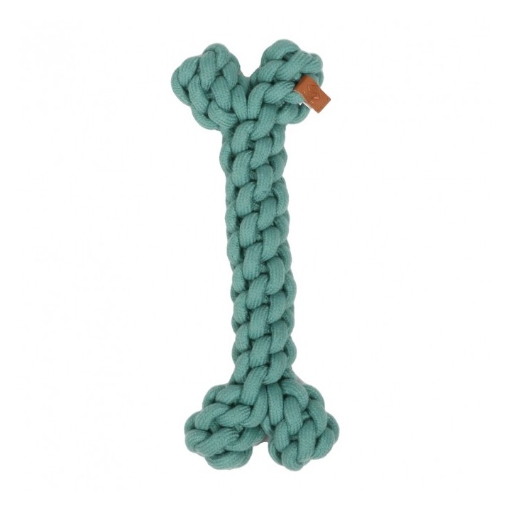 D&D Baumwollknochen Dente - blau - 19 x 10 x 5cm