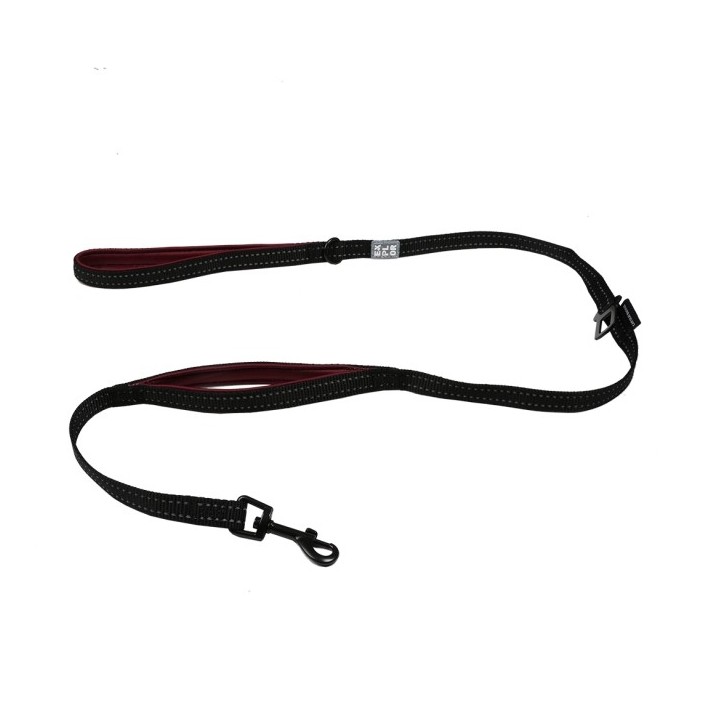 Duvoplus EXPLOR Ultimate Fit On-The-Road-Leine Fashion - plum purple - 130cm - 25mm