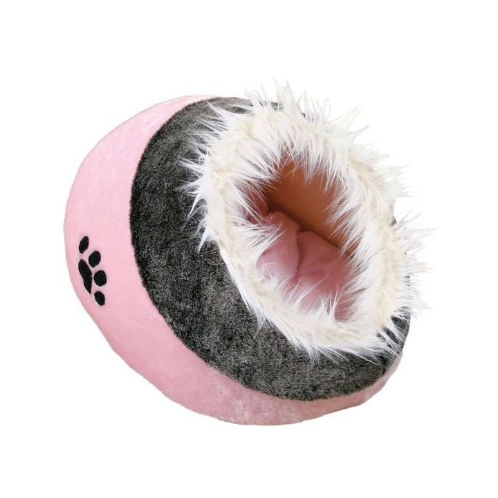 Trixie Kuschelhöhle Minou - rosa/grau
