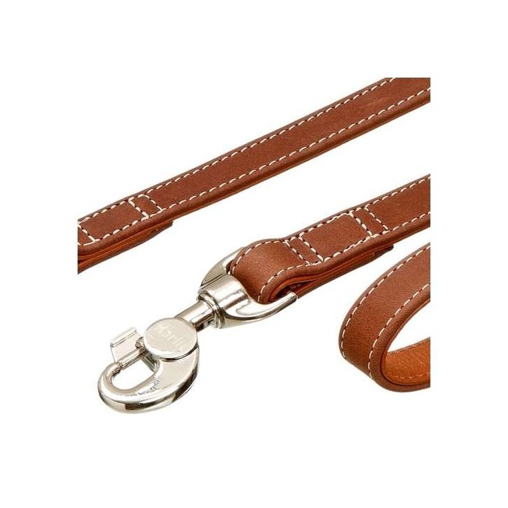 Karlie Buffalo Ultra Leine - Braun/Hellbraun - 25 mm / 100 cm