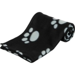 Trixie Fleecedecke Barney - 150 x 100cm schwarz-beige