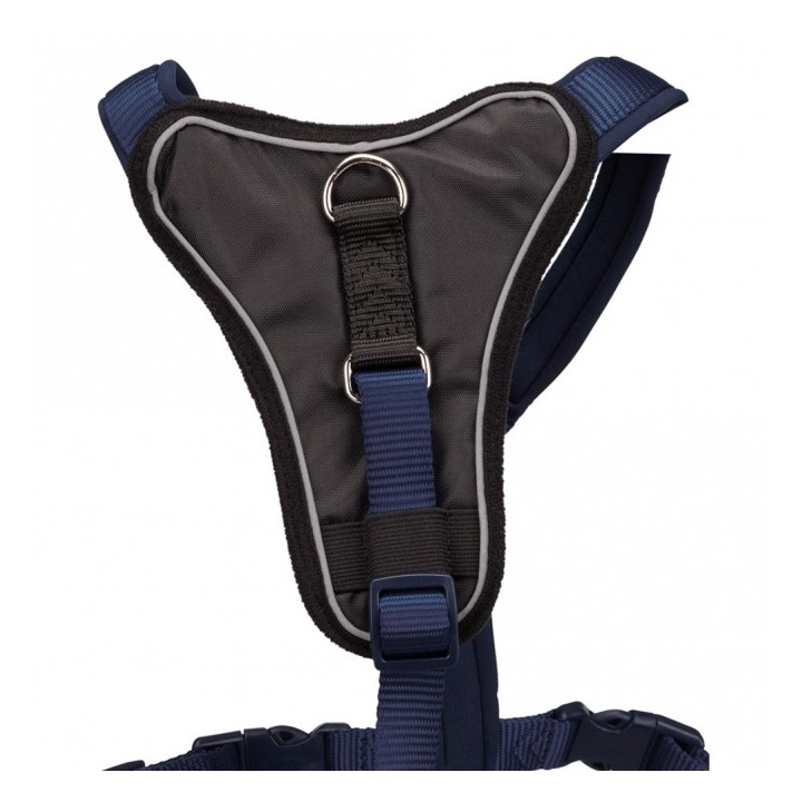 Trixie Premium Y-Geschirr - indigo - 30-37 cm/10 mm