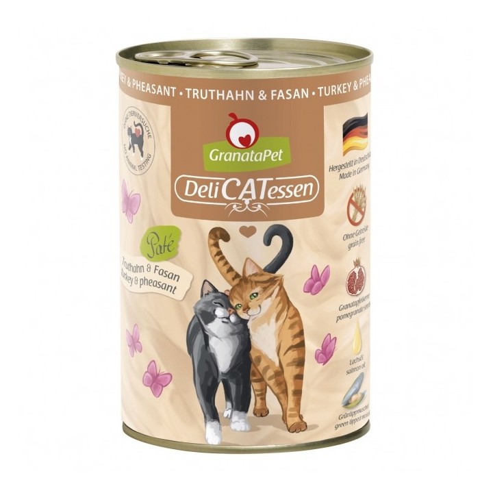 GranataPet Delicatessen Dose Truthahn & Fasan - 400 g