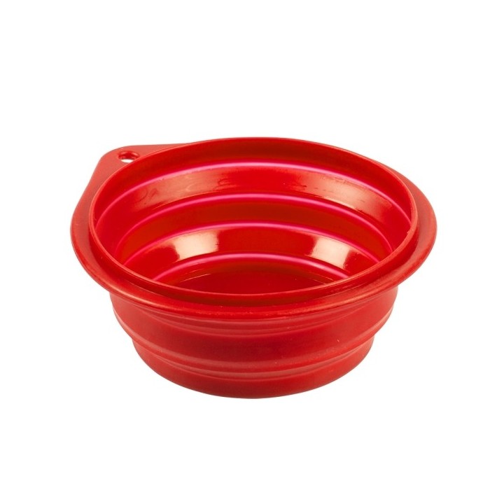 Duvo Silikon-Reisenapf - rot - 250ml-11cm