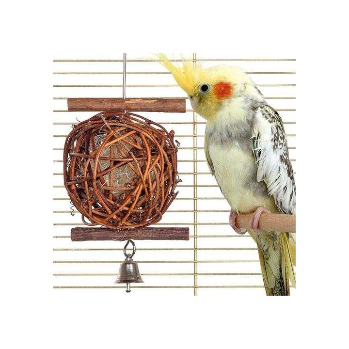 Karlie Wooden Bird Ball - 10 cm