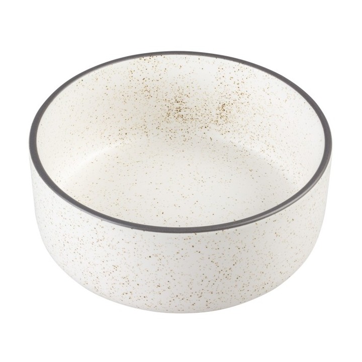 Duvoplus Keramiknapf Stone Speckle - weiß - 750ml