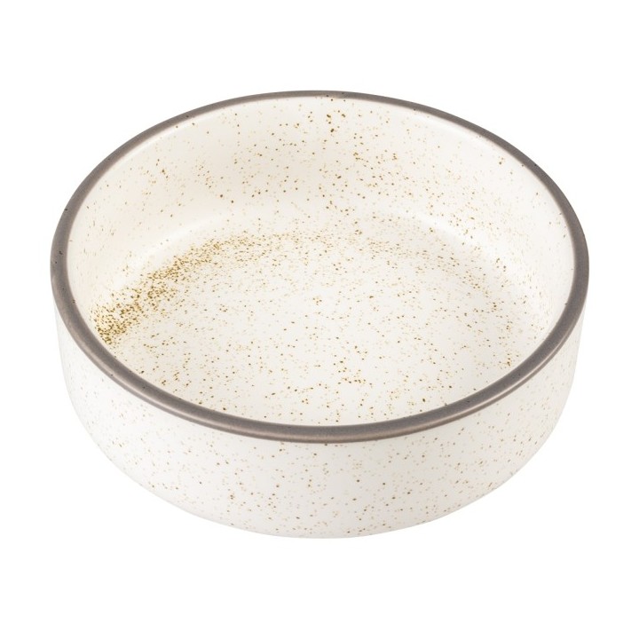 Duvoplus Keramiknapf Stone Speckle - weiß - 750ml