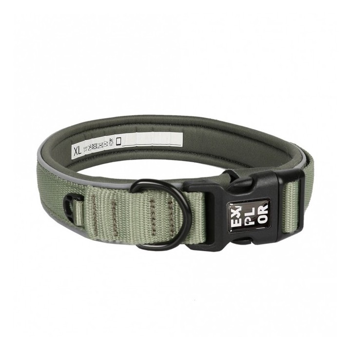 Duvoplus EXPLOR Ultimate Fit Comfy Halsband Classic - Undercover Green - XS - 30-33cm