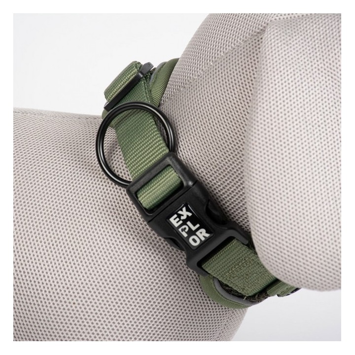 Duvoplus EXPLOR Ultimate Fit Comfy Halsband Classic - Undercover Green - S - 34-38cm