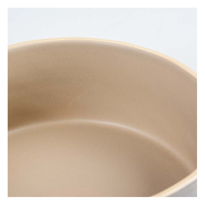 Duvoplus Keramiknapf Stone Wavy Dune - 800ml - 16x16x6cm