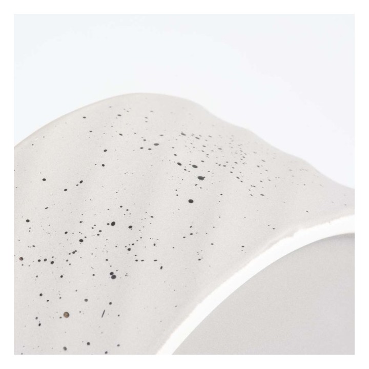 Duvoplus Keramiknapf Stone Wavy Dune - 1250ml - 18x18x75cm