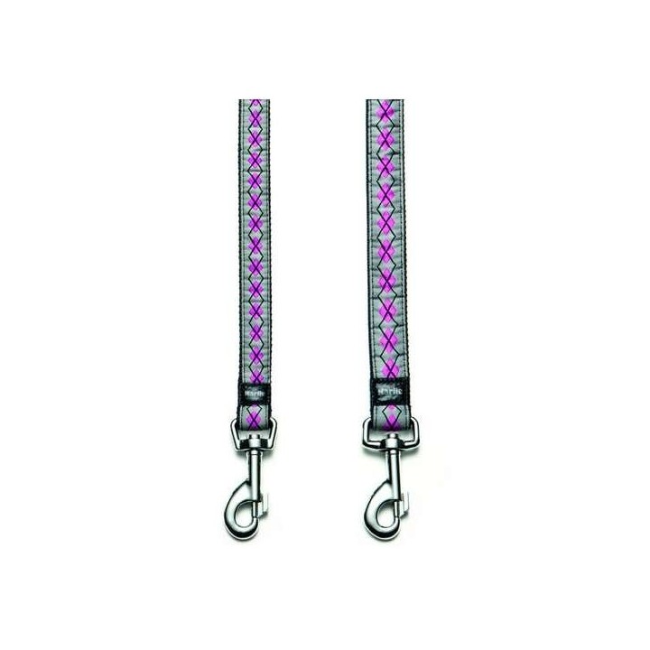 Karlie Art Joy Plus Leine RHOMBUS - Pink - 100cm x 20mm