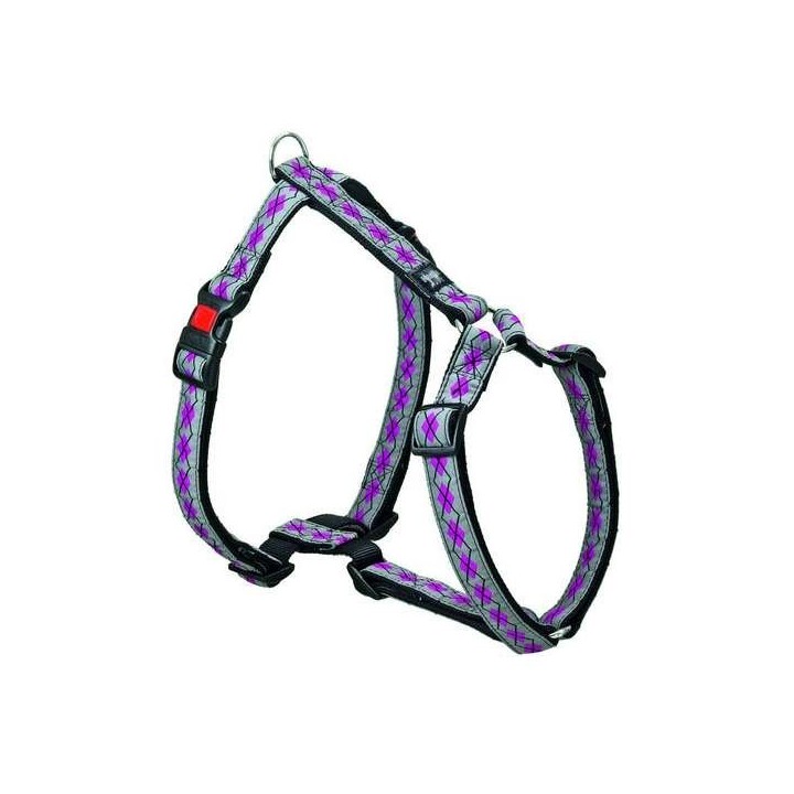 Karlie Art Joy Plus Geschirr RHOMBUS - Pink - 65 - 100cm x 25mm