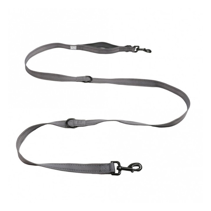 Duvoplus Trainingsleine EXPLOR Ultimate Fit Safety - Silver Reflective - 220cm - 16mm