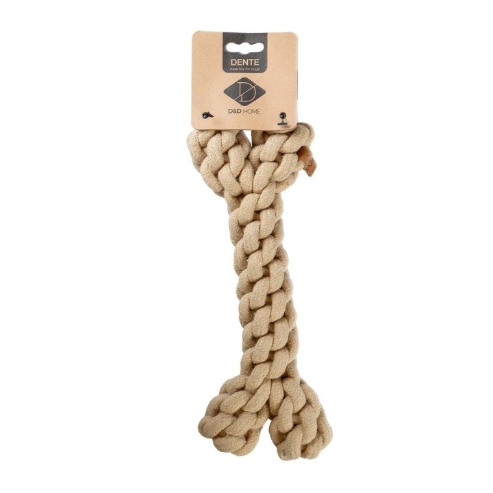 D&D Baumwollspielzeug Dente - sand - 19x10x5cm