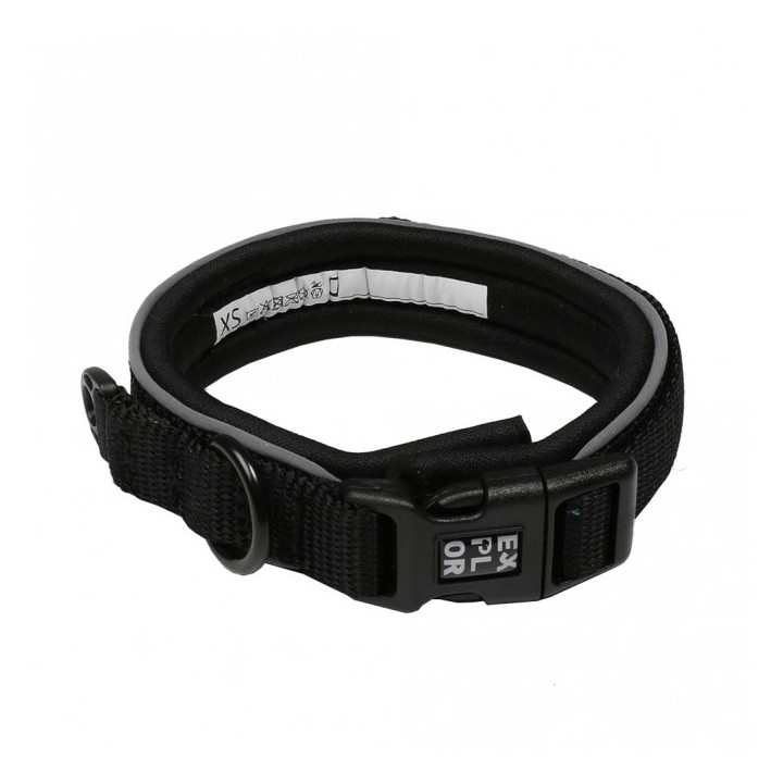 Duvoplus EXPLOR Ultimate Fit Comfy Halsband Fashion - granite black - XL - 52-61cm
