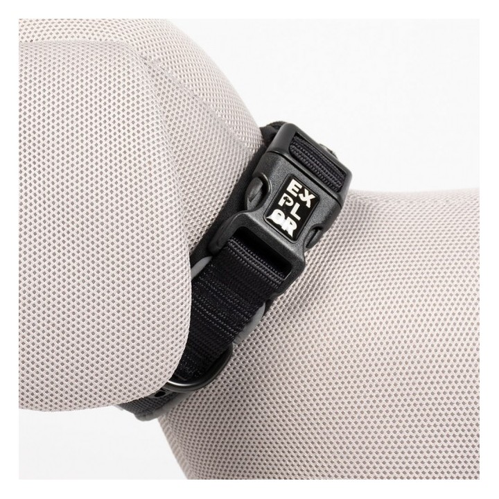 Duvoplus EXPLOR Ultimate Fit Comfy Halsband Fashion - granite black - XL - 52-61cm