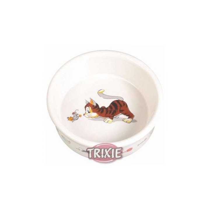 Trixie Keramiknapf mit Motiv - 200 ml